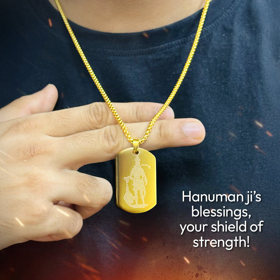 Divine Hanuman Chalisa Pendant 🙏