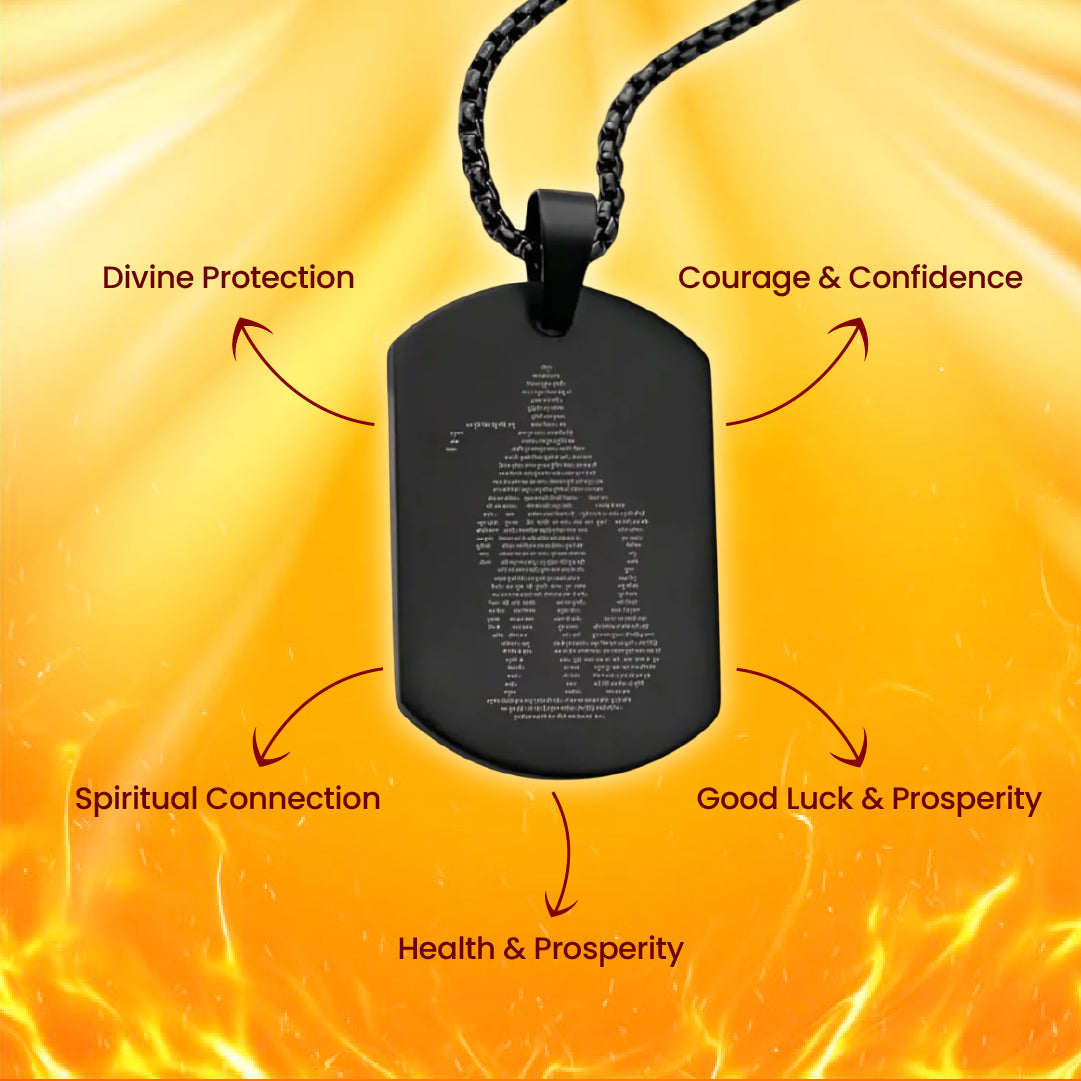 Divine Hanuman Chalisa Pendant 🙏