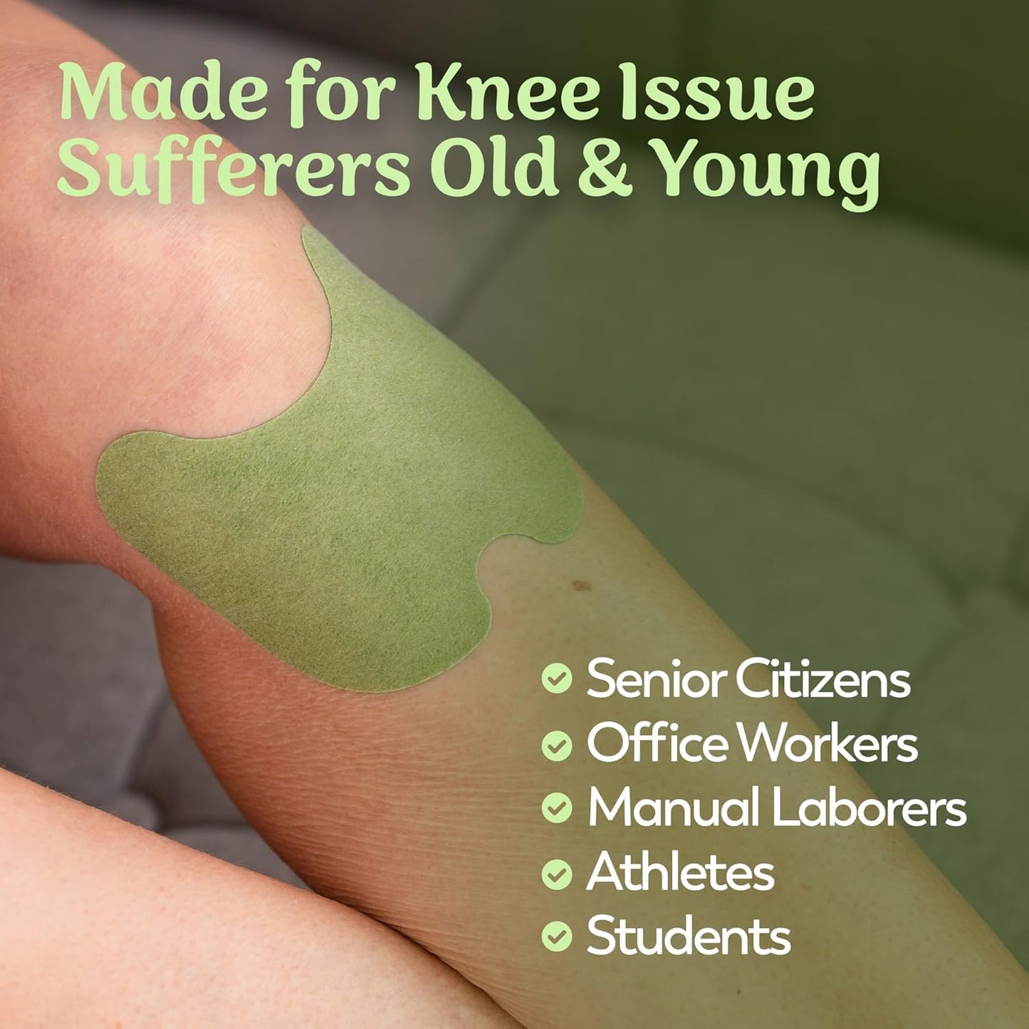 HealPatch™ - Natural Knee Pain Relief Patches 🌿🦵(Buy 1 Get 1 Free🔥🔥)
